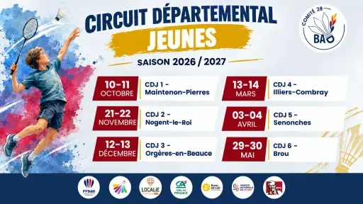 Tournois du Comit&eacute; D&eacute;partemental d'Eure-et-Loir