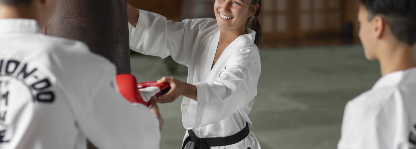 Entrainement aux arts martiaux