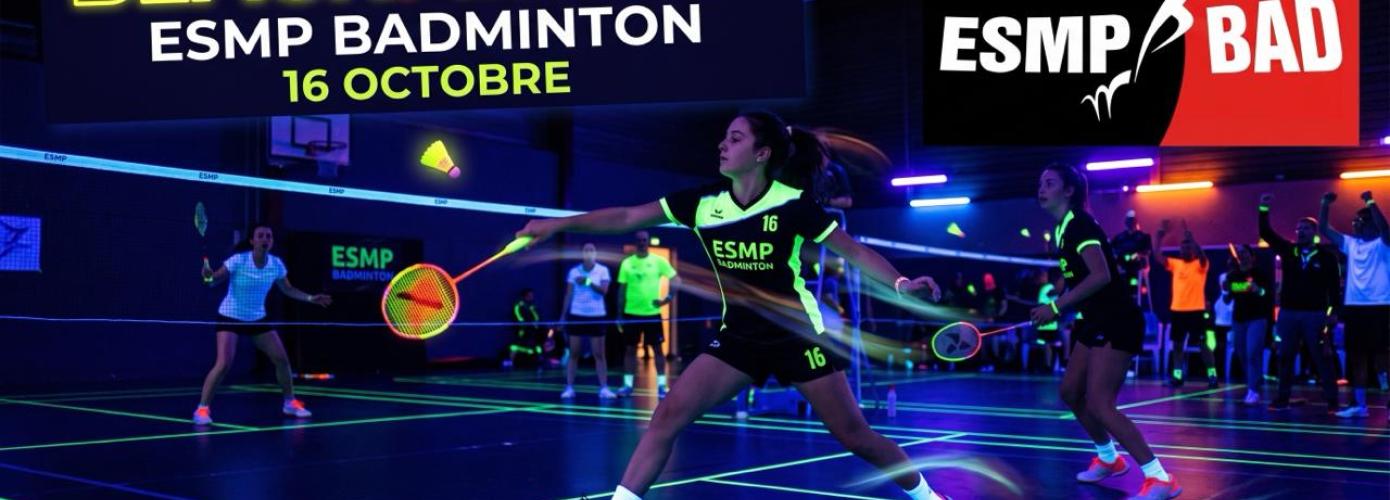 Soir&eacute;e Blackminton EMPS Badminton 