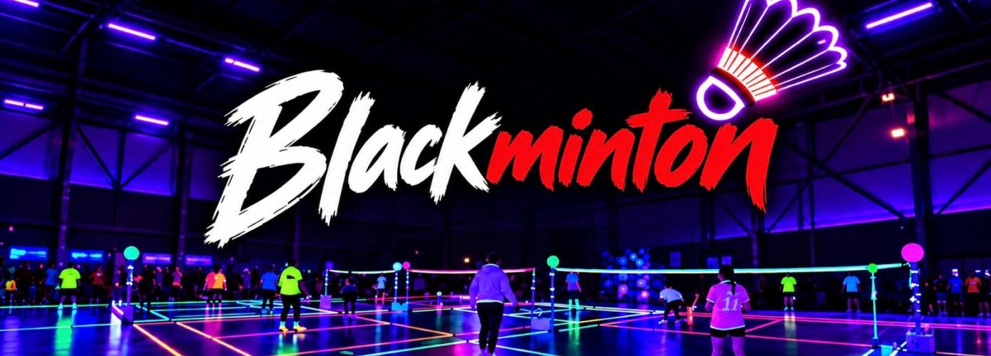 Soirée Blackminton ESMP Badminton 